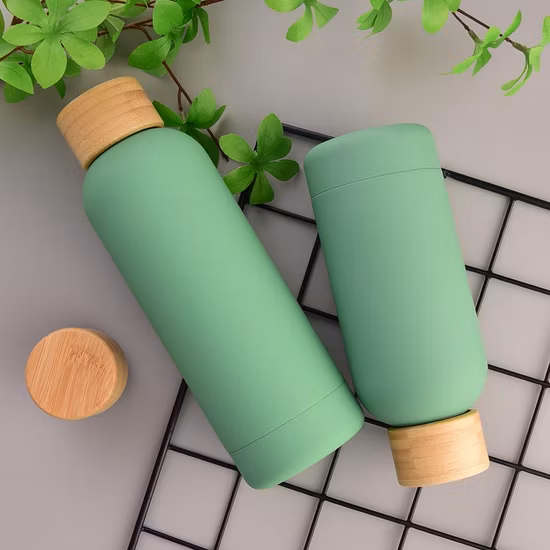 Изолированная с двойными стенками маленькая горловина, уличная автомобильная чашка, портативная резиновая краска, изолированная фляга, спортивная бутылка для воды