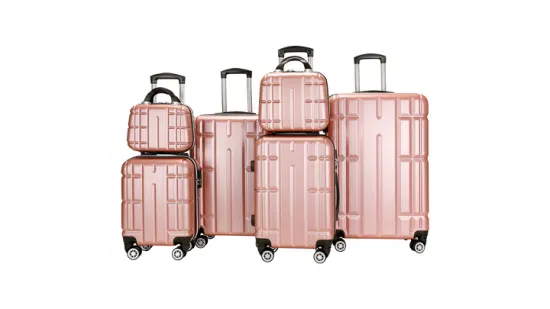 Ручная кладь на заказ, набор чемоданов из 6 предметов, дорожные сумки, ручная тележка на 4 колеса, сумка-спиннер, багаж
